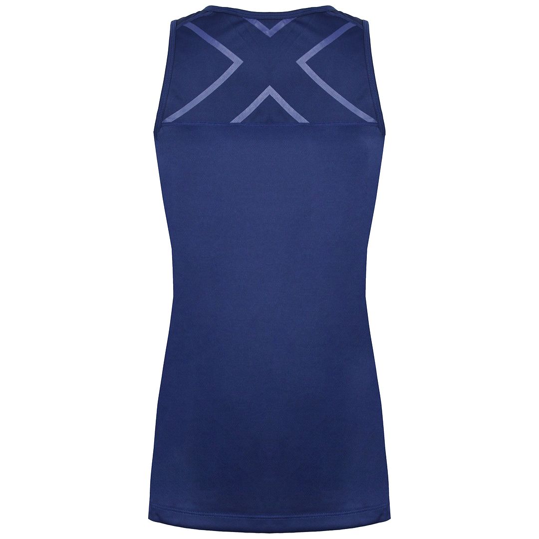 2XU BSR Active Singlet Womens Navy Top