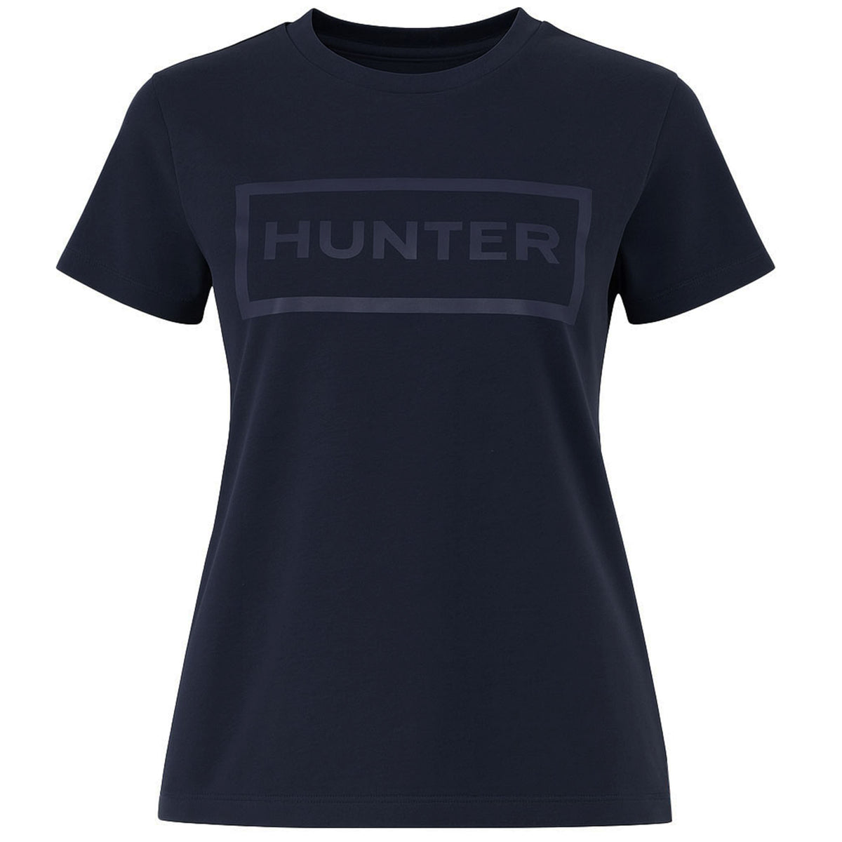 Hunter Original Womens Navy T-Shirt