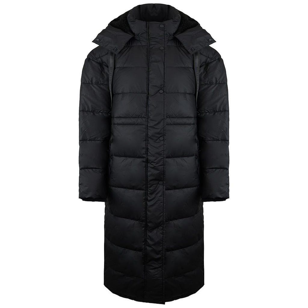 Hunter Intrepid Womens Black Long Puffer Coat