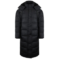 Hunter Intrepid Womens Black Long Puffer Coat