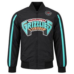 Mitchell & Ness NBA Vancouver Grizzlies Hook Shot Warm Up Mens Jacket