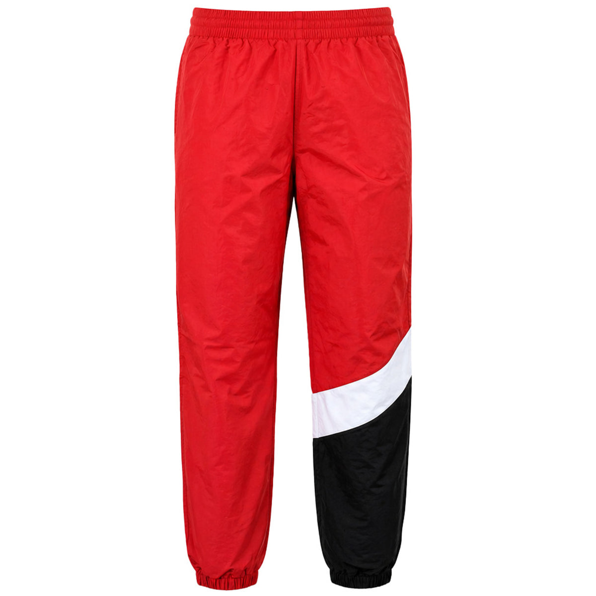 Mitchell & Ness Branded Midseason Mens Red/Black Track Pants