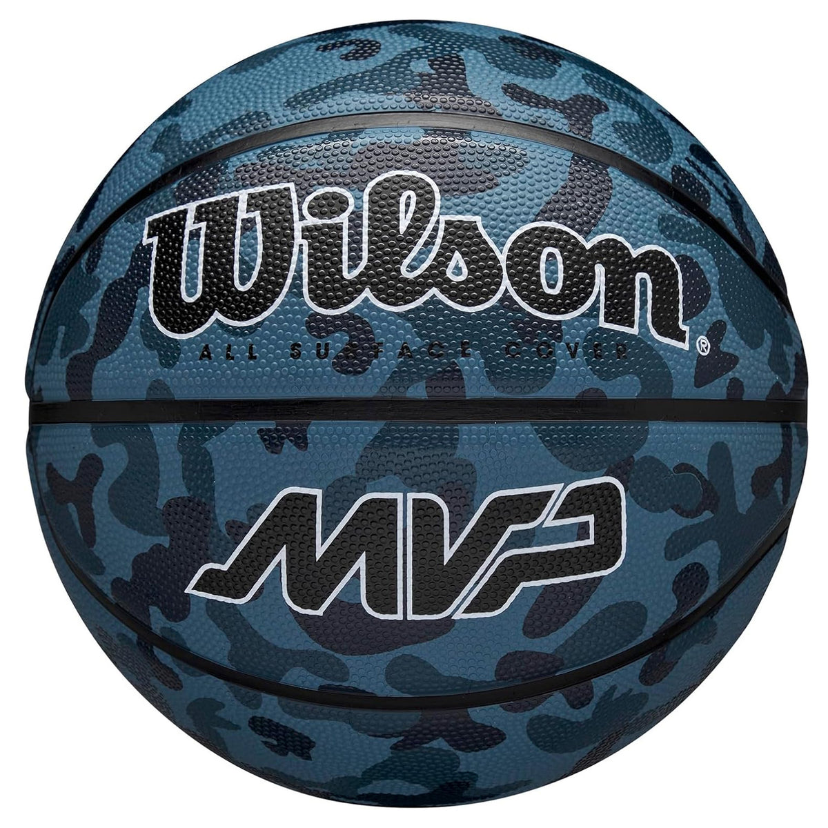 Wilson MVP Camo Blue Basketballs