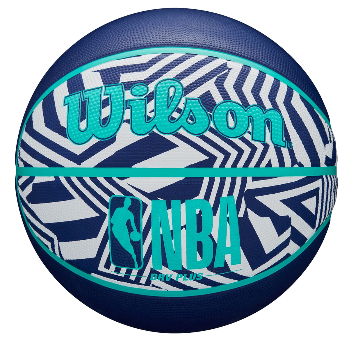 Wilson NBA DRV Plus Dazzle Camo Blue Basketballs
