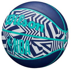 Wilson NBA DRV Plus Dazzle Camo Blue Basketballs