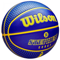 Wilson NBA Icon Stephen Curry Blue Basketballs