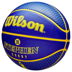Wilson NBA Icon Stephen Curry Blue Basketballs