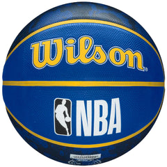 Wilson Team NBA Golden State Warriors Tie-Dye Blue Basketballs