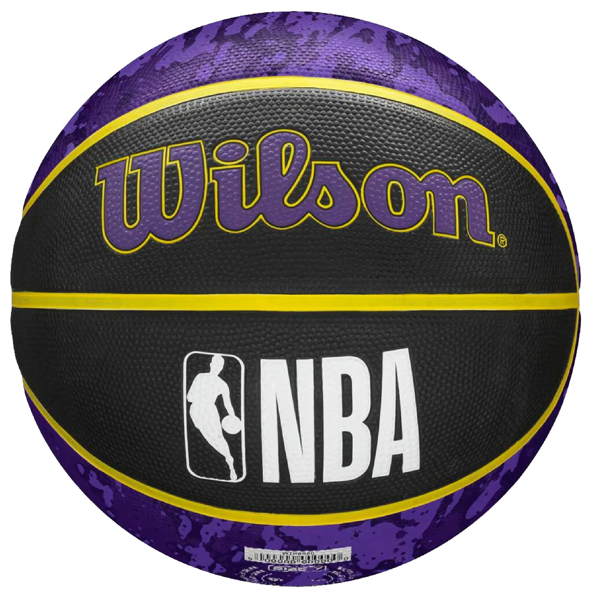 Wilson NBA Team LA Lakers Tie-Dye Black/Purple Basketballs