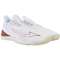 Mizuno Wave Mirage 4 Womens White Handball Shoes