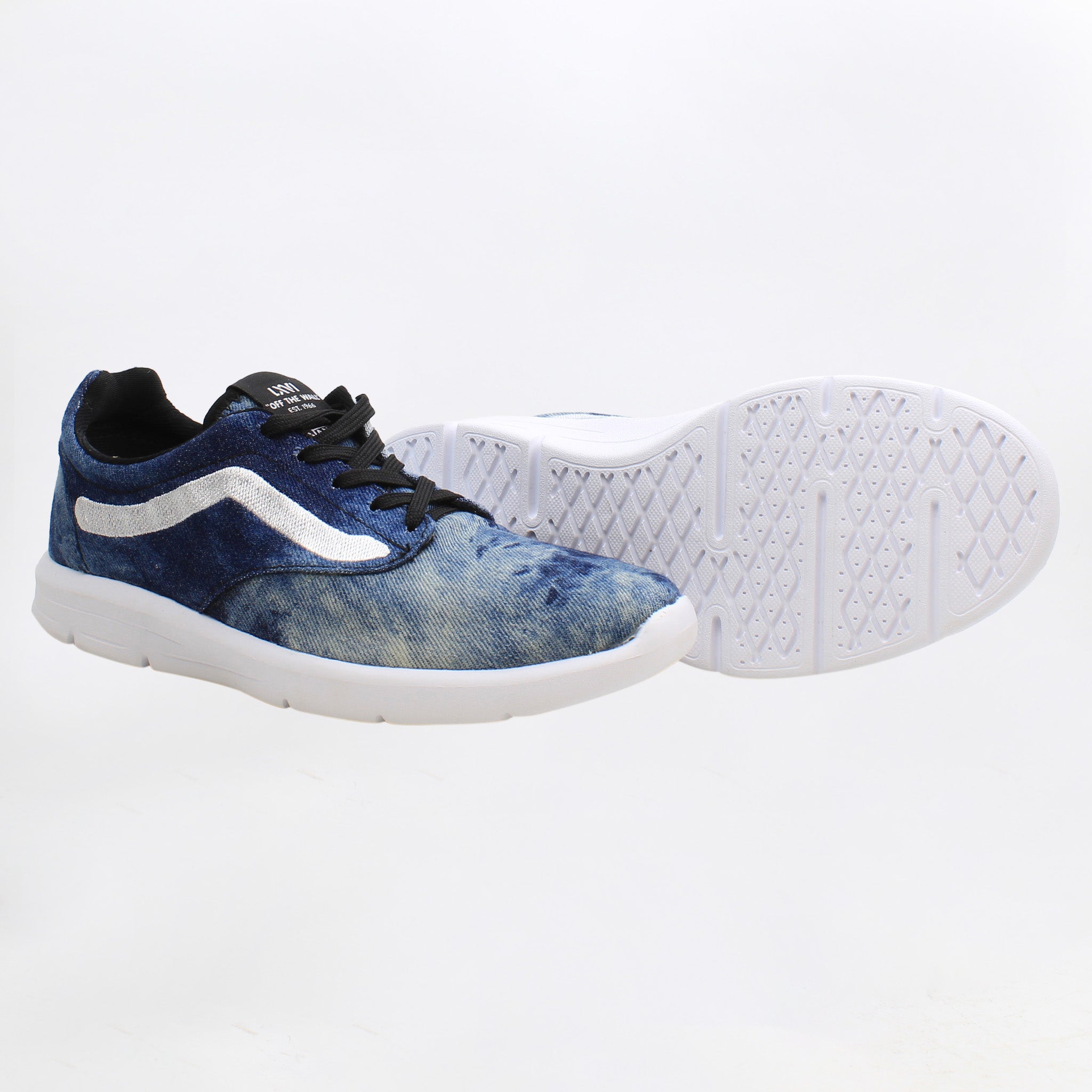 Vans LXVI Off The Wall Iso 1.5 Mens Acid Denim Trainers NO BOX