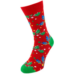 Happy Socks 2-Pack Cracker Holly Multicolour Gift Set