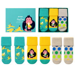 Happy Socks 3-Pack Multicolour In The Jungle Gift Set