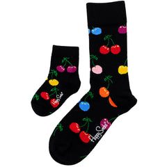 Happy Socks 2-Pack Black Cherry Mini & Me Gift Set