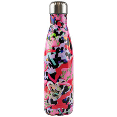 Hype 500ml Multi Patterns Pink Water Bottle