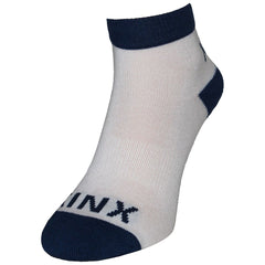 Xinx Logo Mens White/Navy Socks