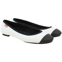 Hunter Original Ballet Womens White Shoes