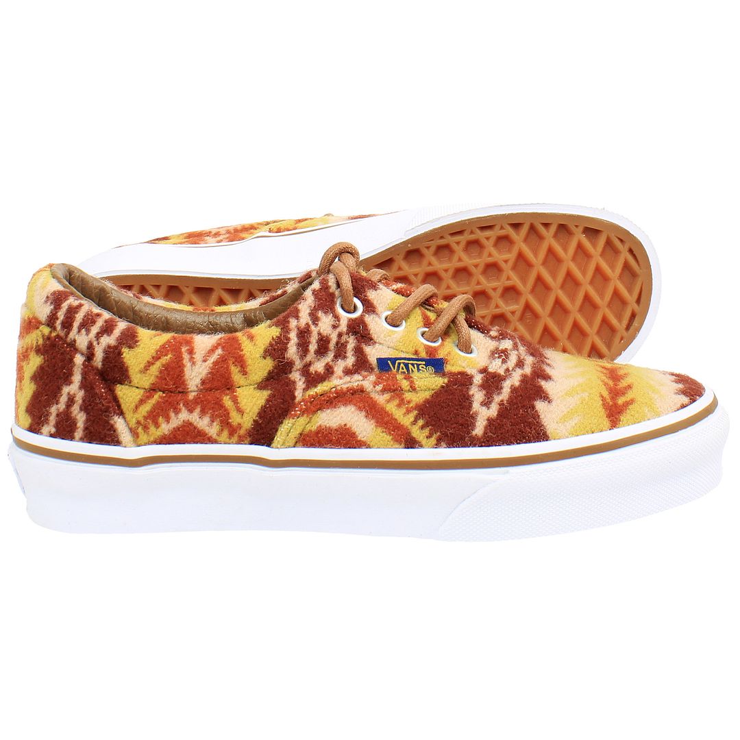 Vans x Pendleton Kids Brown Plimsolls