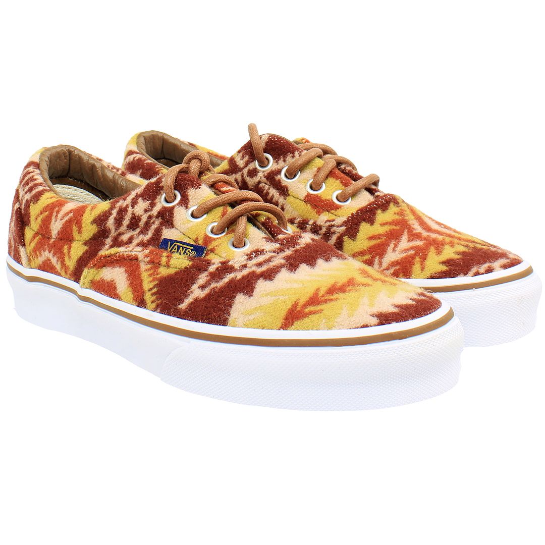 Vans x Pendleton Kids Brown Plimsolls