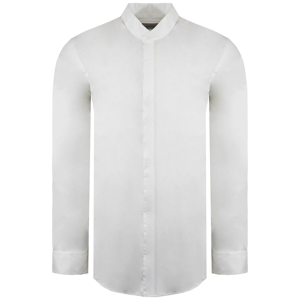 Armani Collezioni Mens White Shirt