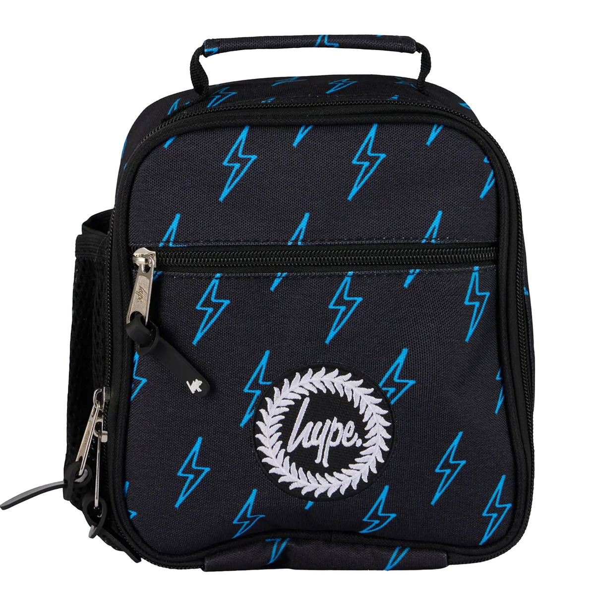 Hype Lightning Black/Blue Lunch Bag