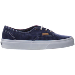 Vans Authentic Washed Herringbone Mens Blue Plimsolls