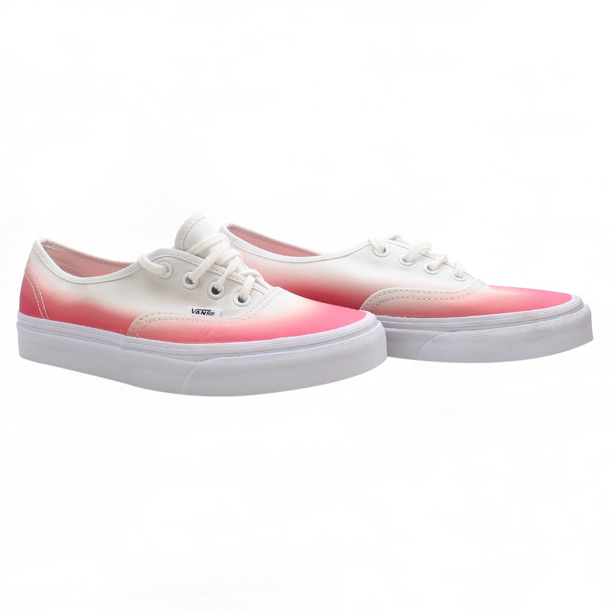 Vans OTW Authentic Unisex White/Pink Ombre Plimsolls NO BOX