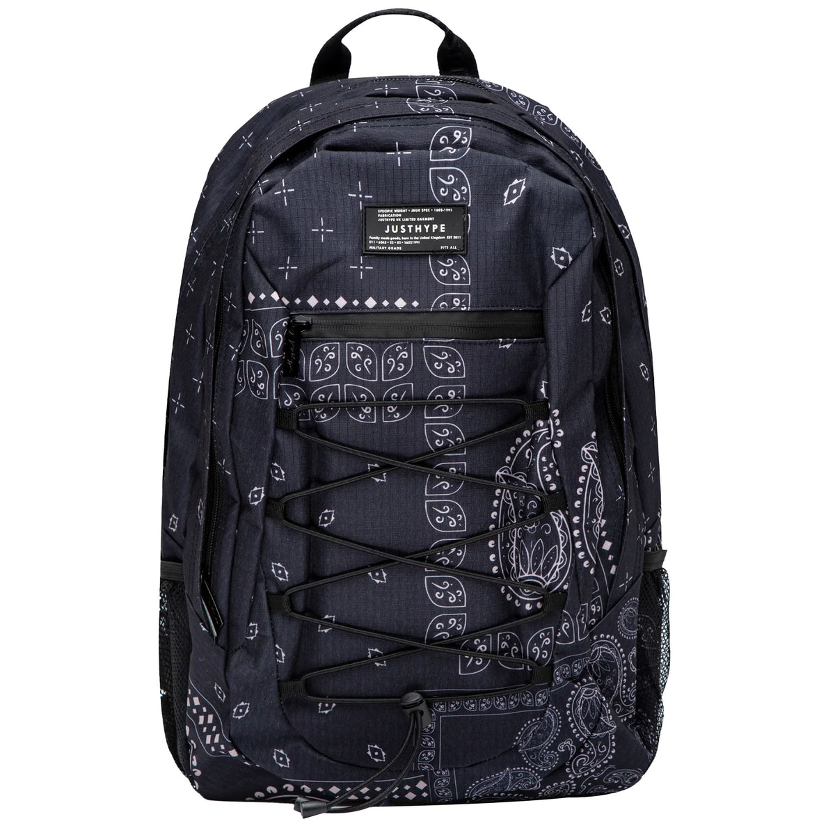 Hype Maxi Unisex Black Backpack
