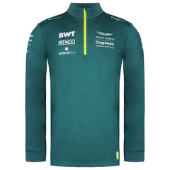 Aston Martin Cognizant F1 Official Team Mens Green Midlayer Top