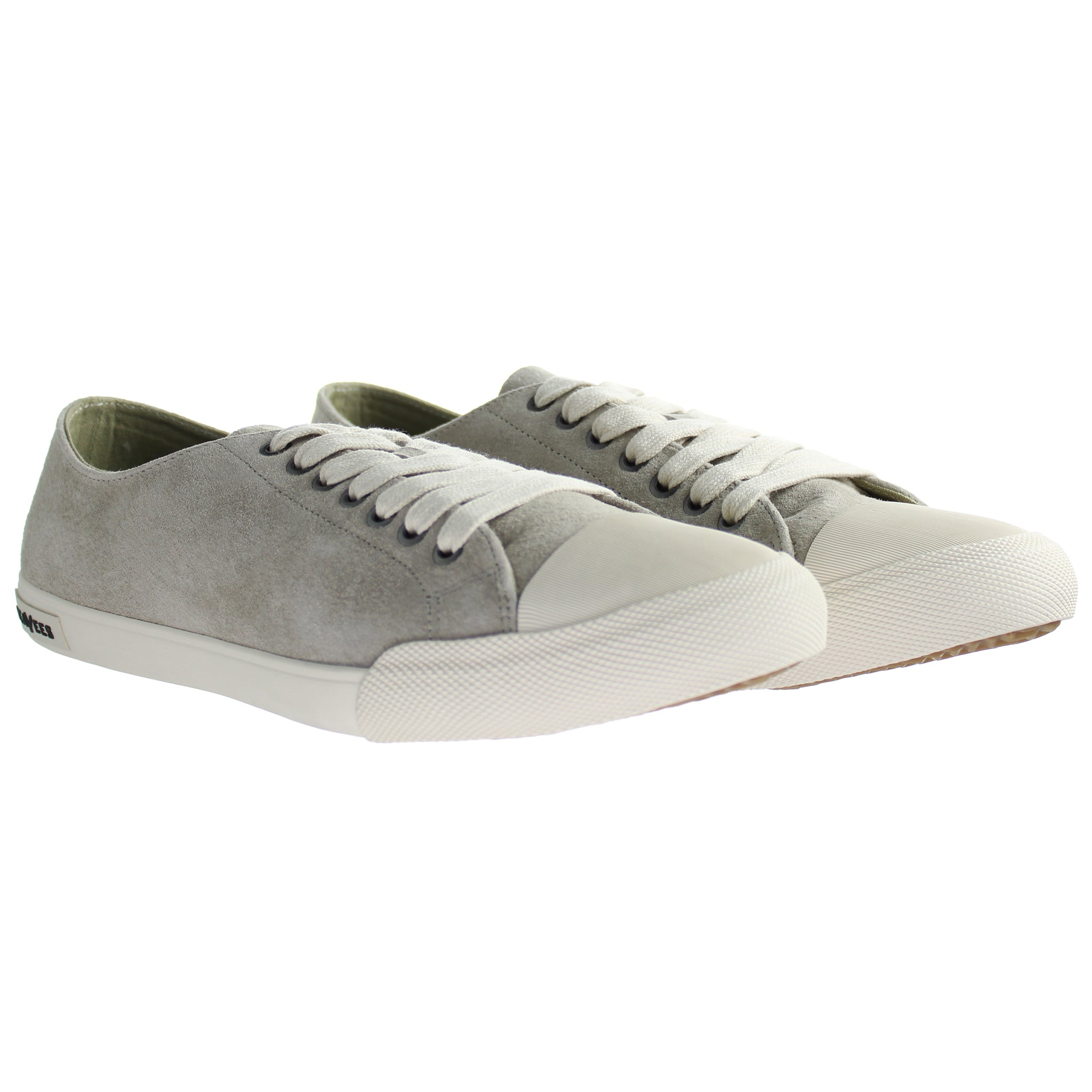 Seavees Army Issue Low Mens Grey Plimsolls