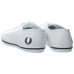 Fred Perry Low Mens White Plimsolls