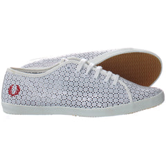 Fred Perry Phoenix Womens White Plimsolls