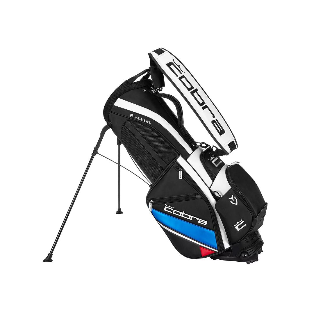 Cobra x Vessel Aerojet Black Tour Golf Stand Bag