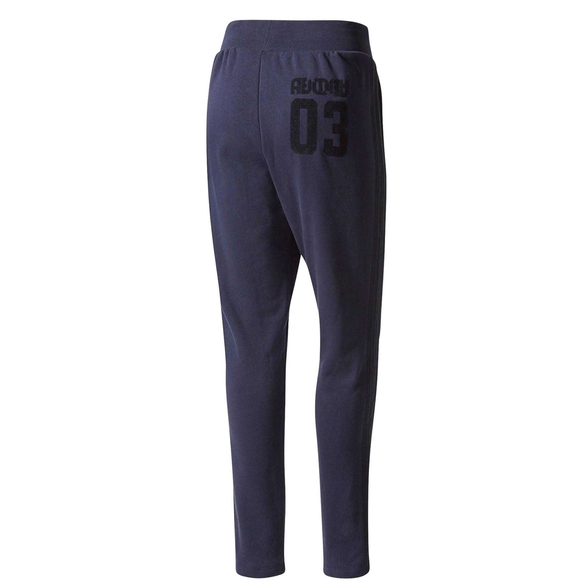 Adidas Low Crotch Womens Navy Blue Track Pants