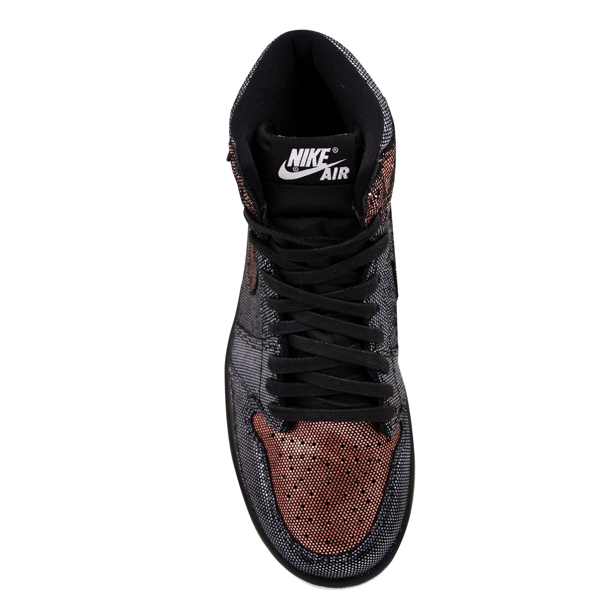 Nike Air Jordan 1 Hi OG Fearless Womens Black/Brown Trainers