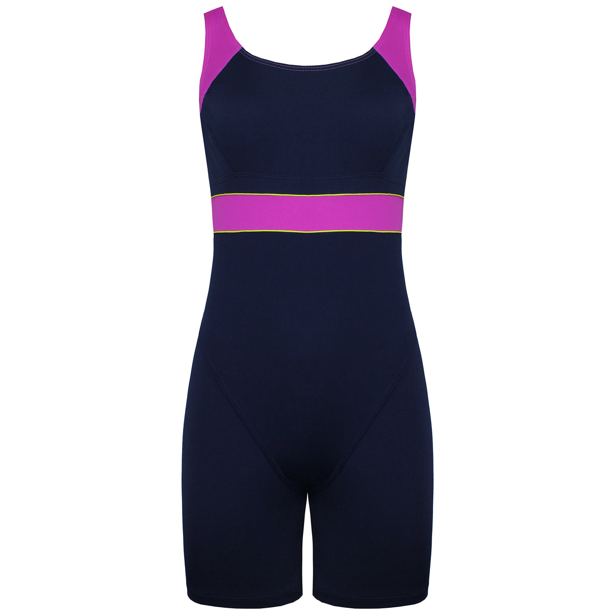 Maru Clio Pacer Kneelength Womens Navy Swimsuit