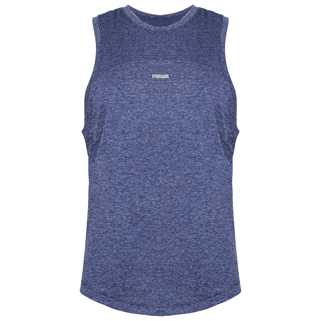 Gymshark Flex Womens Navy Blue Tank Top