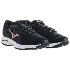 Mizuno Wave Kizuna 2 Womens Black Running Shoes