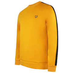 Lyle & Scott Tape Mens Yellow Seater