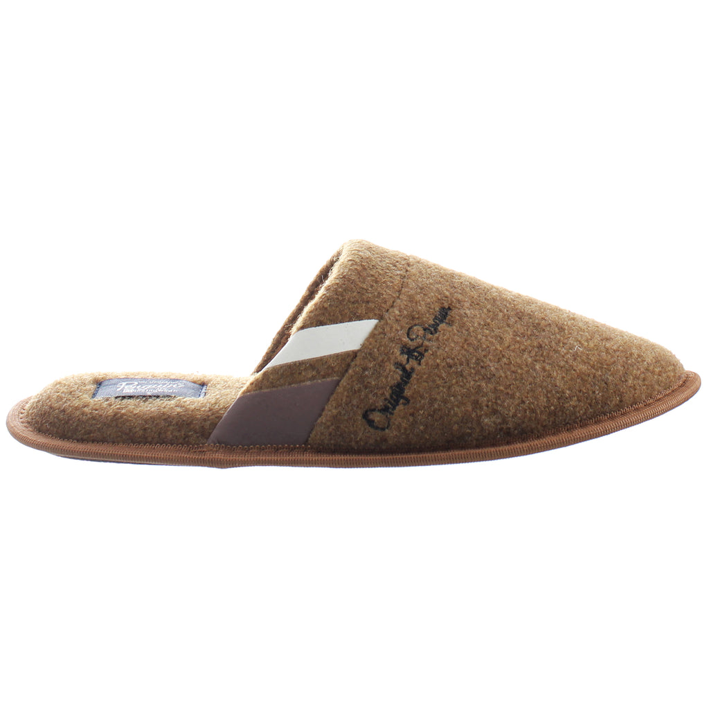 Penguin Bedfordshire Mens Tan Slippers