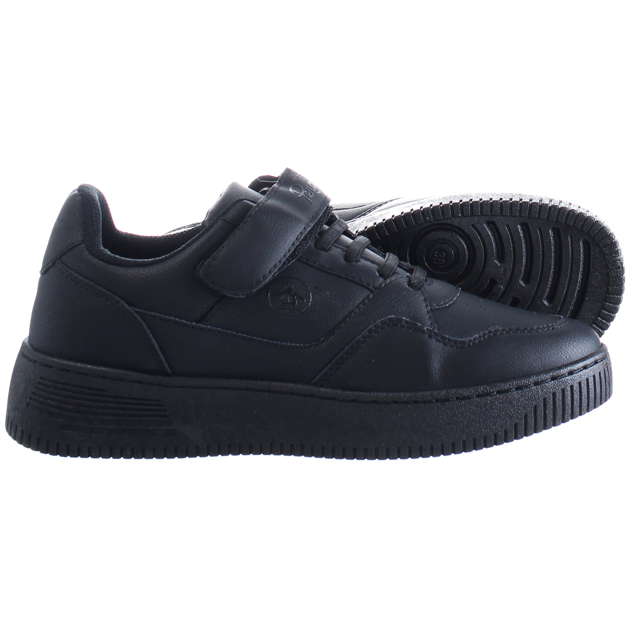 Penguin Sierra Kids Black Trainers