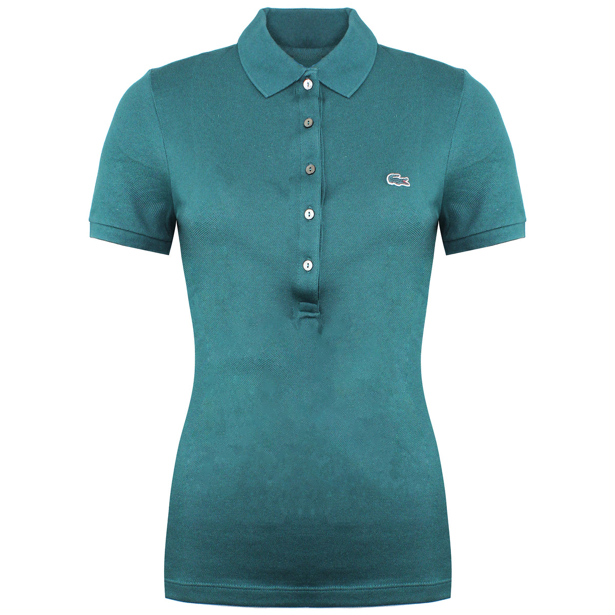 Lacoste Logo Mens Teal Polo Shirt