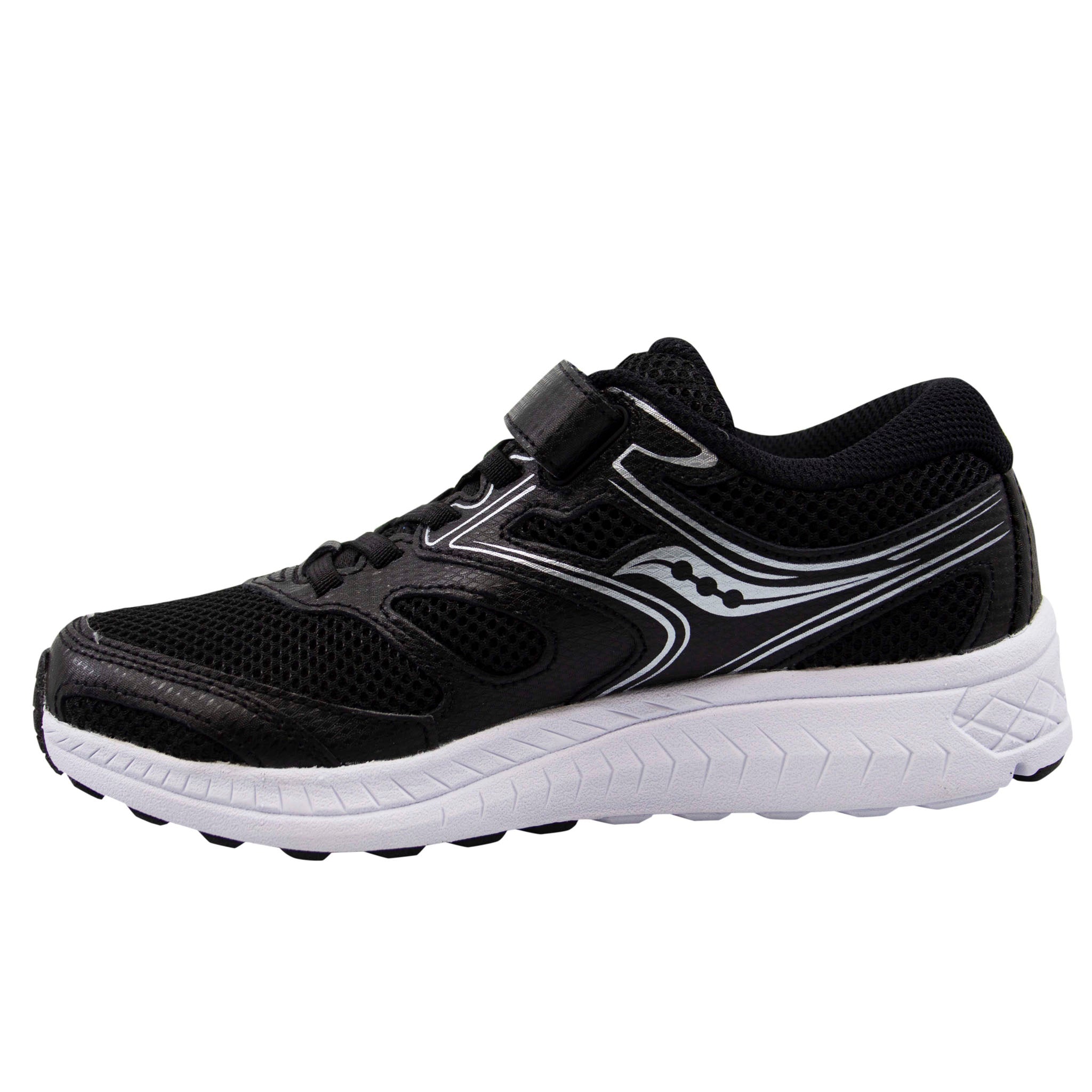 Saucony Cohesion 12 Black Trainers - Kids