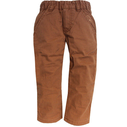 Timberland Boys Kids Brown Regular Fit Cotton Pants Trousers T0082 243 A76B