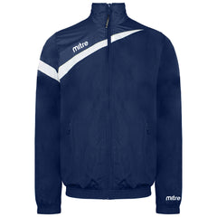 Mitre Logo Polarize Mens Navy/White Rain Jacket