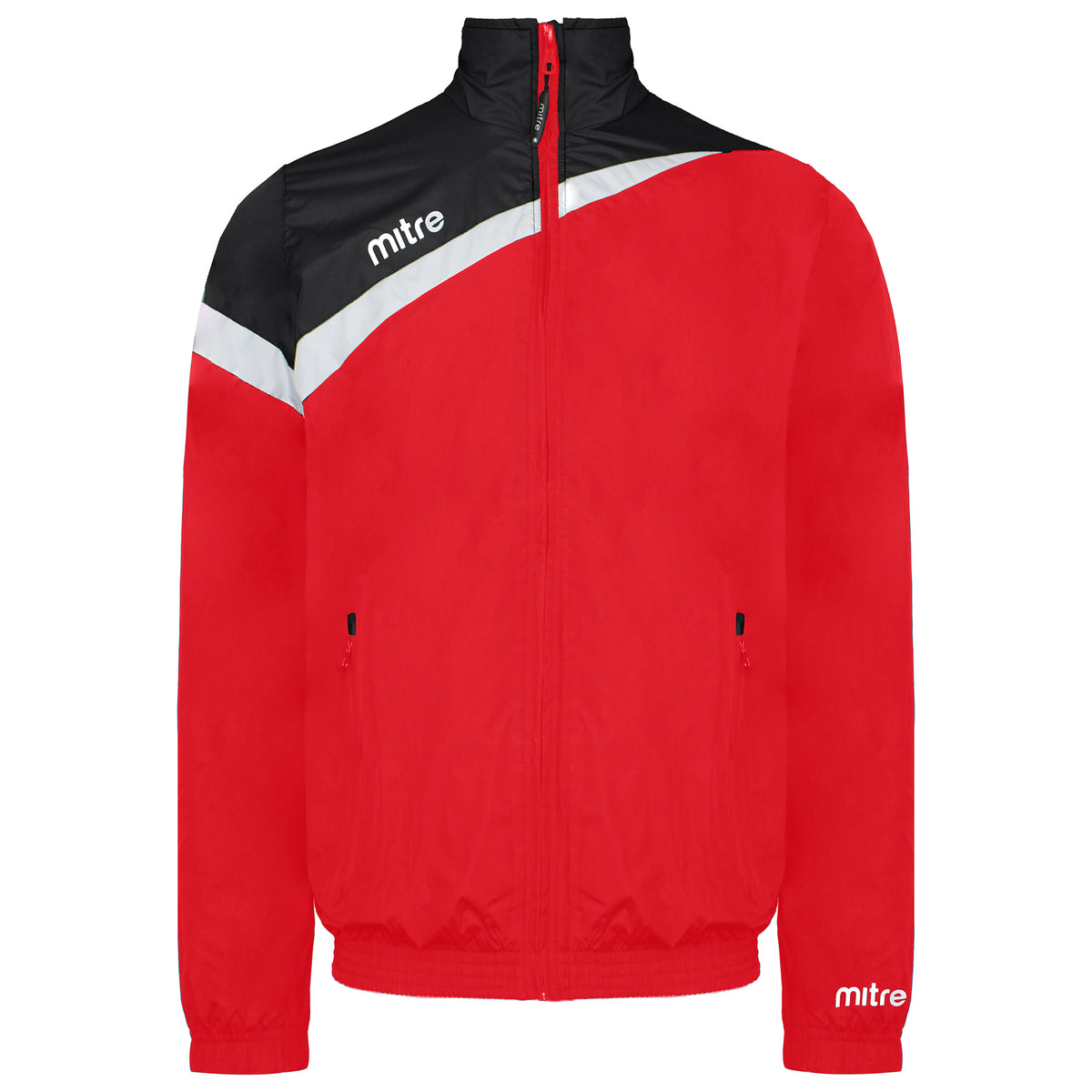 Mitre Polarize Mens Red/Black Rain Jacket