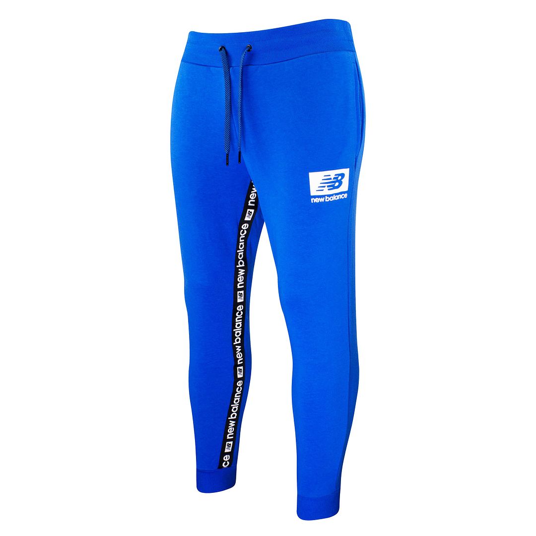 New Balance Essentials ID Mens Blue Track Pants