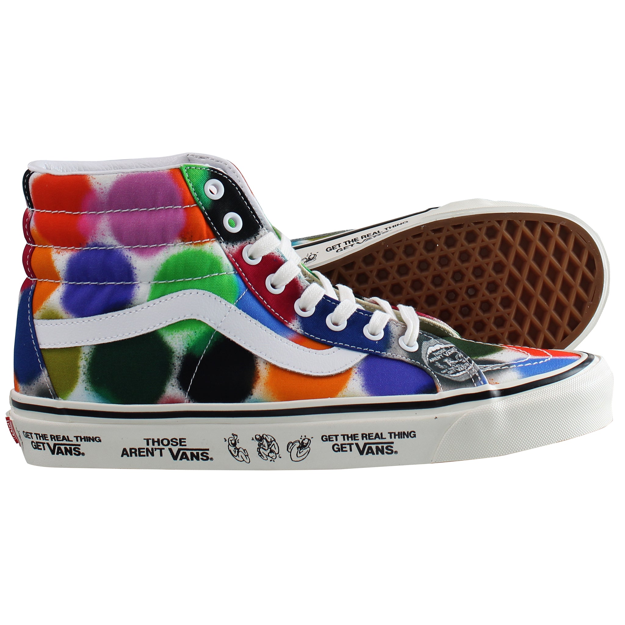 Vans Anaheim Factory SK8-Hi 38 DX Mens Multicoloured Plimsolls