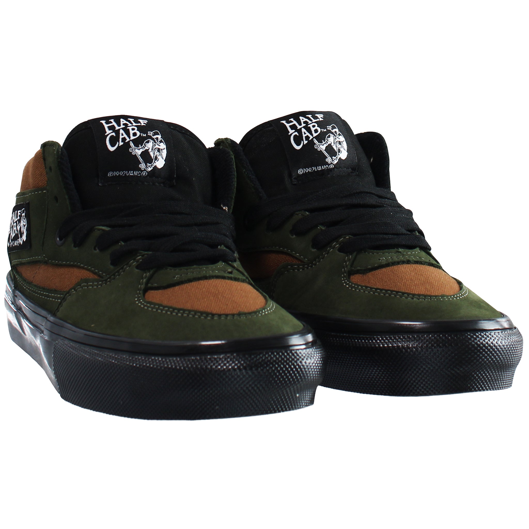 Vans Skate Half Cab Green Mens Shoes