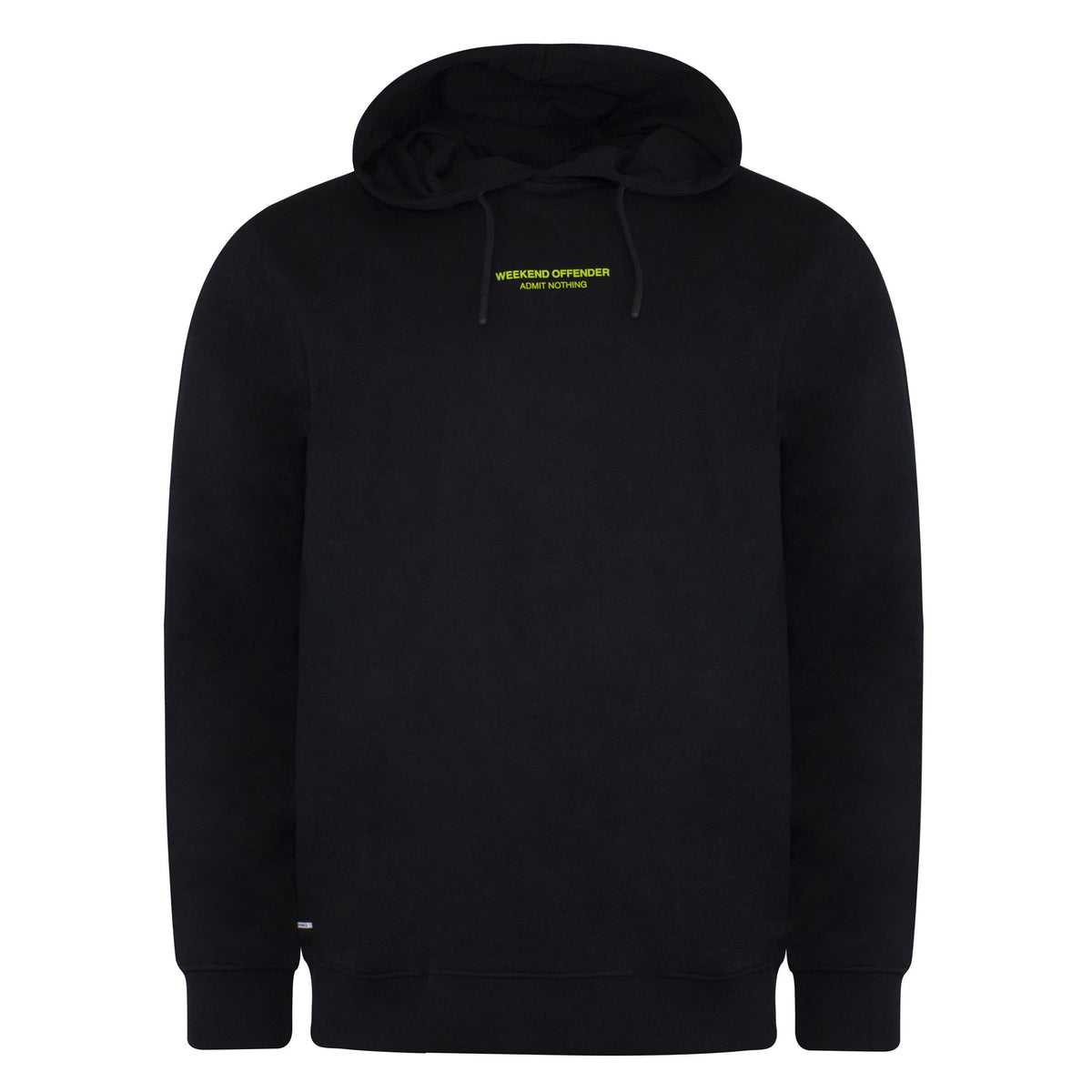 Weekend Offender Admit Nothing Logo Mens Black Hoodie